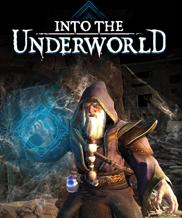 Into the Underworld – box art with logo